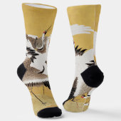 Japans kuddekranen Vogelrijk Classic Sokken (Gebogen)