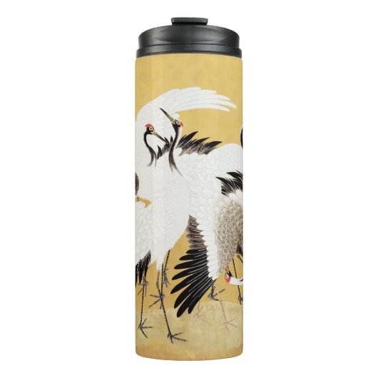 Japans kuddekranen  Vogelrijk Classic Thermosbeker (Voorkant)