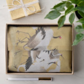 Japans kuddekranen Vogelrijk Classic Tissuepapier (Geschenk)