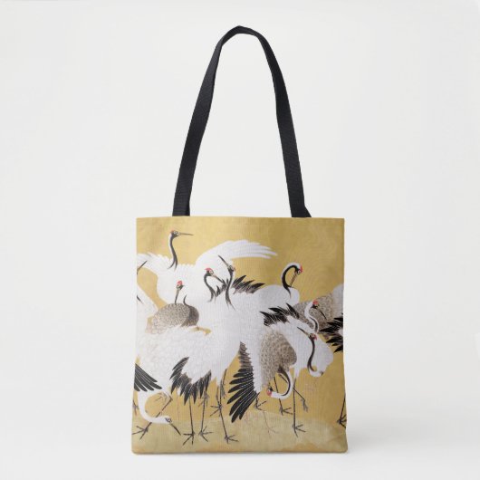 Japans kuddekranen Vogelrijk Classic Tote Bag (Voorkant)