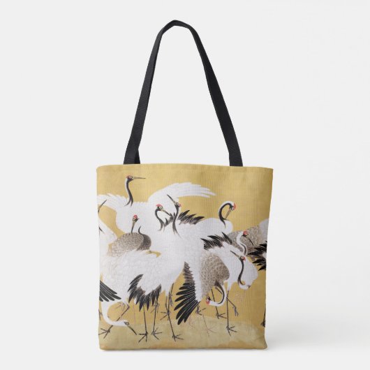 Japans kuddekranen  Vogelrijk Classic Tote Bag (Achterkant)