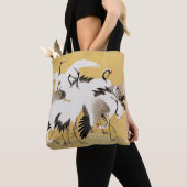 Japans kuddekranen Vogelrijk Classic Tote Bag (Dichtbij)