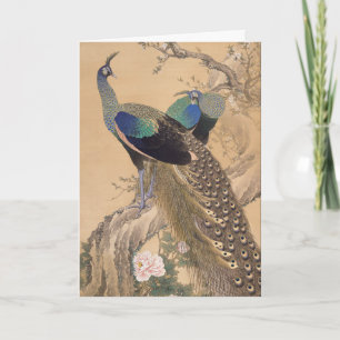 Japans Kunst aangepaste wenskaart Kaart