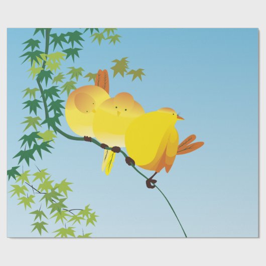 Japans kunst cadeaupapier (Vlak)