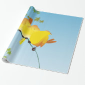 Japans kunst cadeaupapier (Uitgerold)