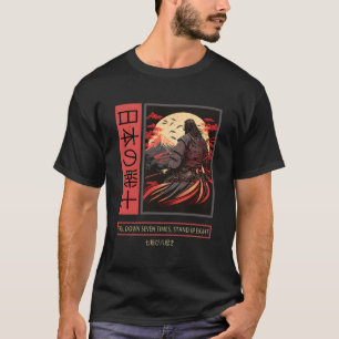 Japans Kunst Samurai  Fighter Anime Bushido T-shirt