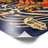  Japans Kunst Vechten Reuzensalamander Foto Afdruk (Hoek)