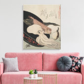 Japans  Kunst Vis en zeevruchten Bounty Canvas Afdruk (Insitu (Woonkamer))
