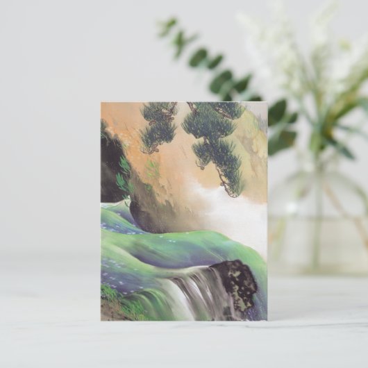 Japans kunstbriefkaart briefkaart (Staand voorkant)