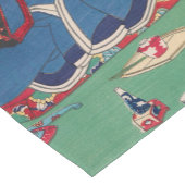 Japans kunstlijstrunner korte tafelloper (Hoek)