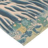 Japans kunstlijstrunner korte tafelloper (Hoek)