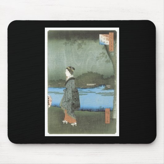 Japans kunstmousepad muismat (Voorkant)