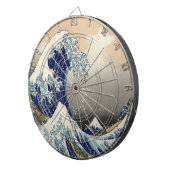 japans kunstoceaanlandschap grote golf dartbord (Voorkant Rechts)