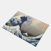 japans kunstoceaanlandschap grote golf deurmat (Schuin)