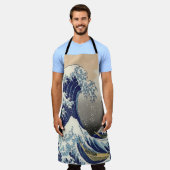  japans kunstoceaanlandschap grote golf schort (Gedragen)