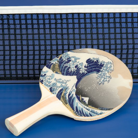 japans kunstoceaanlandschap grote golf tafeltennisbatje (Insitu)