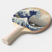 japans kunstoceaanlandschap grote golf tafeltennisbatje (Voorkant Gekanteld)