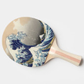 japans kunstoceaanlandschap grote golf tafeltennisbatje (Zijkant)