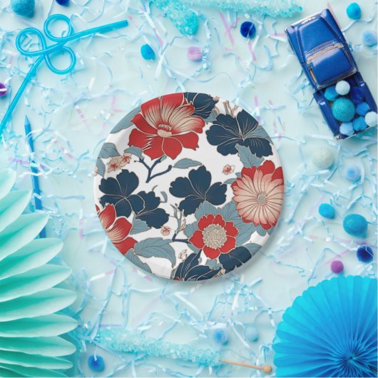 Japans kunstontwerp papieren bordje (Feest)