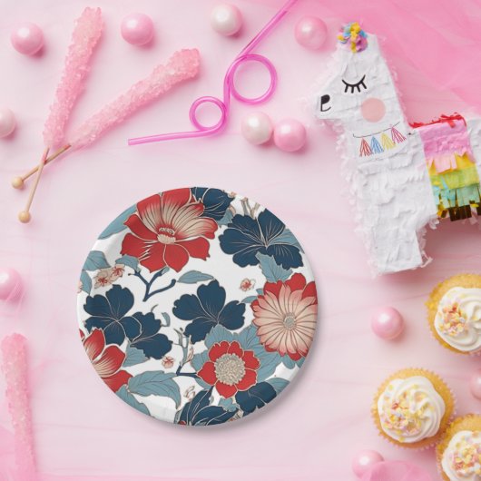 Japans kunstontwerp papieren bordje (Feest)