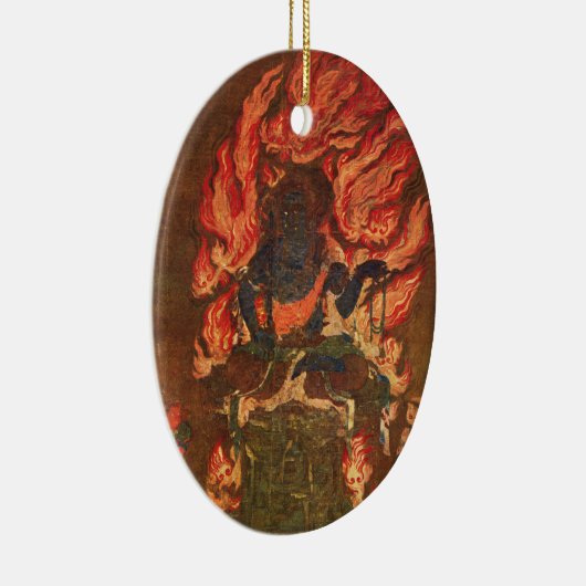 Japans kunstschilderij keramisch ornament (Rechts)