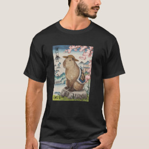 Japans kunstwerk Capybara Kyosai Vintage T-shirt