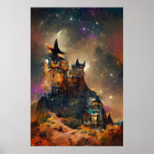 Japans kunstwerk, Magic Castle, Fantasy Castle, Poster (Voorkant)