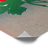 Japans kunstwerk - twee vrouwen die in de tuin van poster (Hoek)