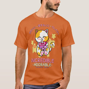 Japans - kutteubeltheekkattenkat Kitten ongeloofli T-shirt