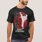 Japans Kyokushin Karate Martial Art Gift T-shirt (Voorkant)