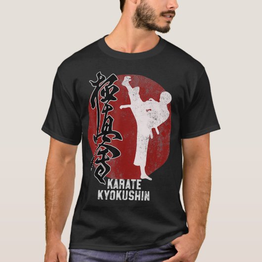 Japans Kyokushin Karate Martial Art Gift T-shirt (Voorkant)