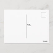 Japans landmerk Mount Fuji met Oranje zonsondergan Briefkaart (Achterkant)