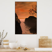 Japans landschap 12-216-1 poster (Keuken)