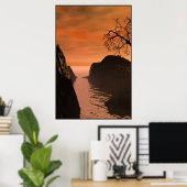 Japans landschap 12-216-1 poster (Thuiskantoor)