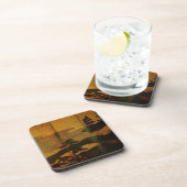 Japans Landschap Aziatisch-stijl Drink Coasters Bier Onderzetter (Rechterzijde)