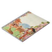 JAPANS LANDSCHAP | heilig hert van Nara | tempel Notitieboek (Linkerzijde)