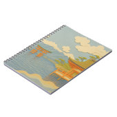 JAPANS LANDSCHAP | Itsukushima | papiersnijden Notitieboek (Linkerzijde)