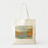 JAPANS LANDSCHAP | Itsukushima | papiersnijden Tote Bag (Voorkant)