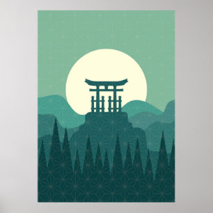 Japans landschap Poster