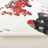 Japans landschap Sherpa Blanket Sherpa Deken (3/4)