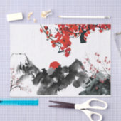 Japans landschap Tissue Paper Tissuepapier (Craft)