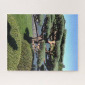 Japans Landschap Tuin Bonsai Boom Natuur Puzzel (Horizontaal)