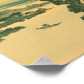  Japans landschap voor wandkunst Poster (Hoek)