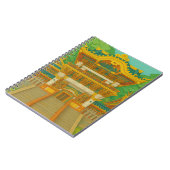 JAPANS LANDSCHAP | Yomeimon Gate | papiersnijden Notitieboek (Linkerzijde)