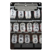 Japans lantaarns miniknembord mini klembord (Voorkant)