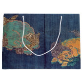  Japans leeuwenpatroon Groot Cadeauzakje (Voorkant)