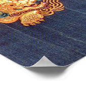  Japans leeuwenpatroon Poster (Hoek)