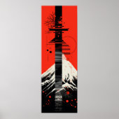 Japans Letters Grafisch Poster (Voorkant)