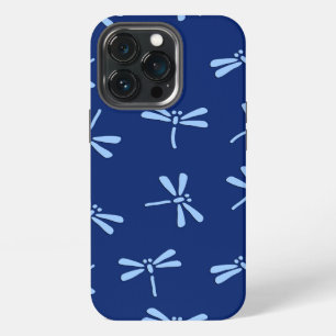 Japans Libellenpatroon, Kobalt en Hemelblauw iPhone 13 Pro Hoesje