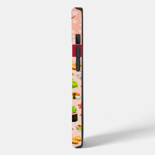 Japans liefdessushi-visschotel op roze Case-Mate iPhone case (Achterkant / Links)